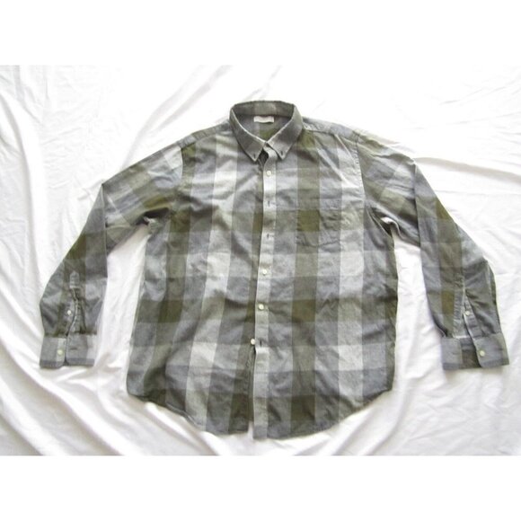 Men Narragansett Traders Cotton Flannel Button Up Long Sleeve Shirt Sz 2XL-MT177 - Picture 7 of 10